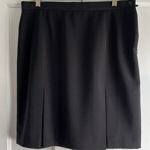 Votre Nom Paris Black Skirt Lined Size 46